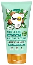 Зволожувальний денний крем - Lovea Moisturizing Day Care Organic Coconut Oil — фото N1