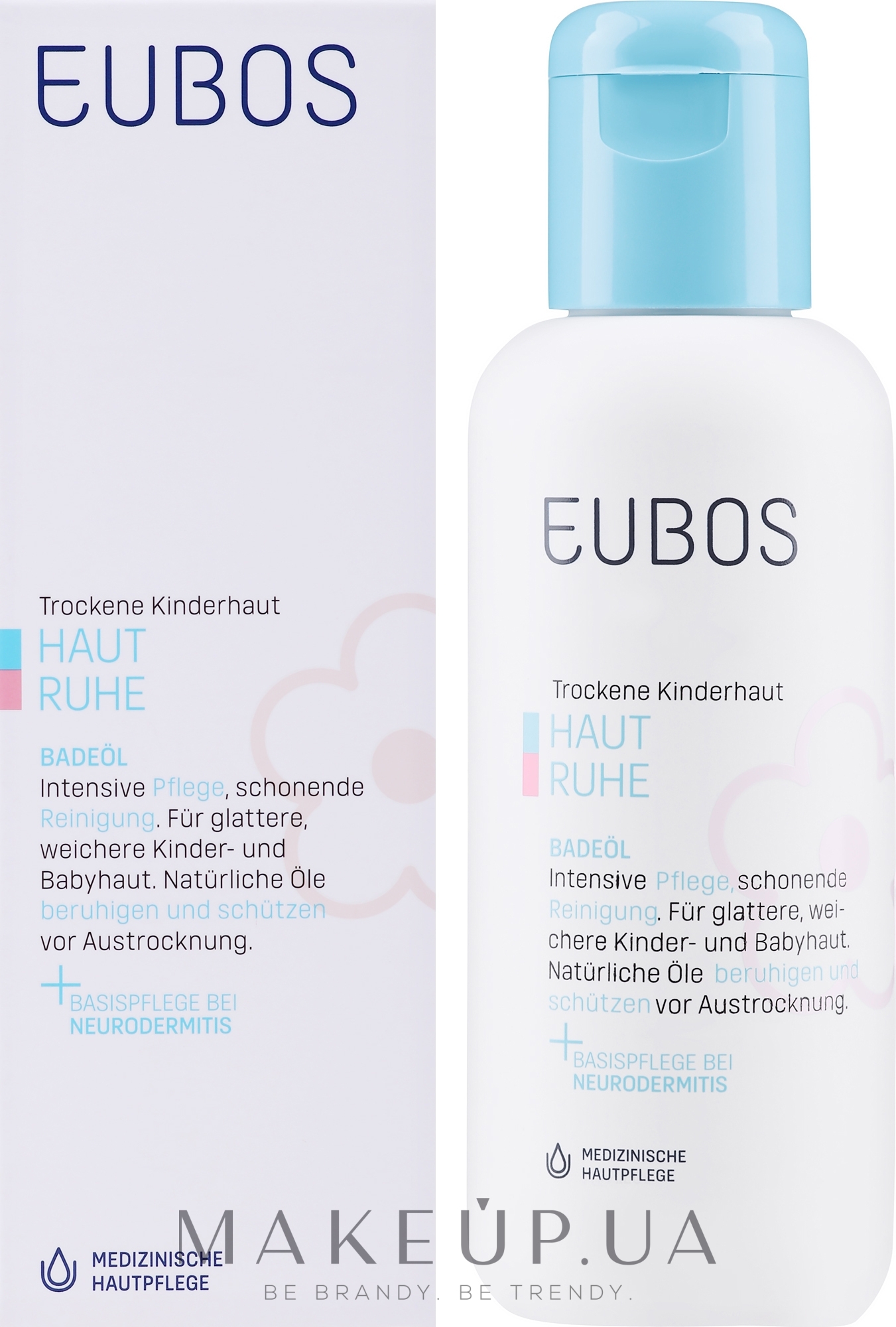 Дитяча олія для ванни - Eubos Med Haut Ruhe Baby Bath Oil — фото 125ml