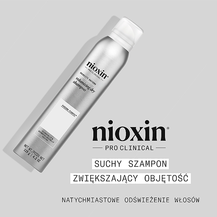 Сухой шампунь для волос - Nioxin Pro Clinical Density Defend Volumizing Dry Shampoo — фото N2