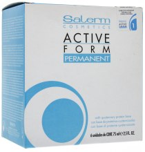 РОЗПРОДАЖ Суміш для хімічного звивання нормального волосся - Salerm Active From* — фото N1