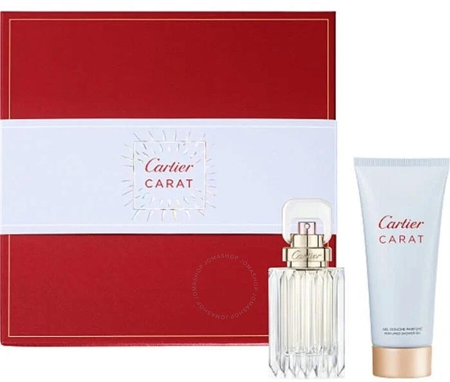 Cartier Carat - Набор (edp/50ml + sh/gel/100ml) — фото N1