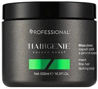 Маска для придания объема тонким волосам - Professional Hairgenie Volume Boost Mask — фото N2