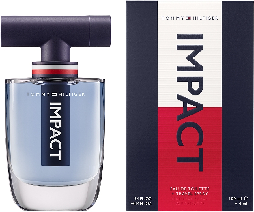 Tommy Hilfiger Impact With Travel Spray - Туалетна вода — фото N3