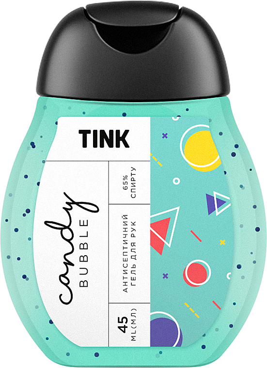 Антисептик для рук, гель - Tink Candy Bubble — фото N1