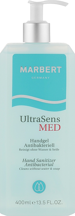 Антибактеріальний дезінфікувальний засіб для рук - Marbert UltraSens MED Hand Sanitizer Antibacterial — фото N1