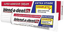 Крем для фіксації зубних протезів - Blend-A-Dent Super Adhesive Cream Original Complete — фото N2