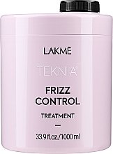 Дисциплинирующая маска для непослушных или вьющихся волос - Lakme Teknia Frizz Control Treatment — фото N2
