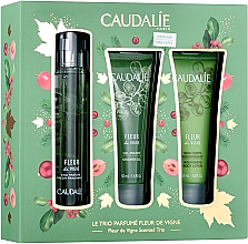 Парфумерія, косметика Caudalie Fleur De Vigne - Набір (edt/50ml + sh/gel/50ml + lotion/50ml)