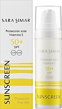 Сонцезахисний крем для обличчя - Sara Simar Sunscreen SPF 50 — фото N2