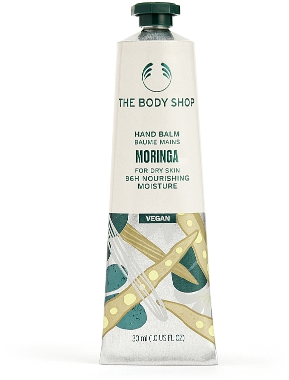 Крем-бальзам для рук "Морінга" - The Body Shop Vegan Moringa Hand Balm — фото N1