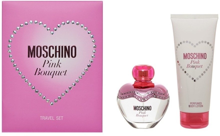 Moschino Pink Bouquet - Набір (edt/50ml + b/lot/100ml)