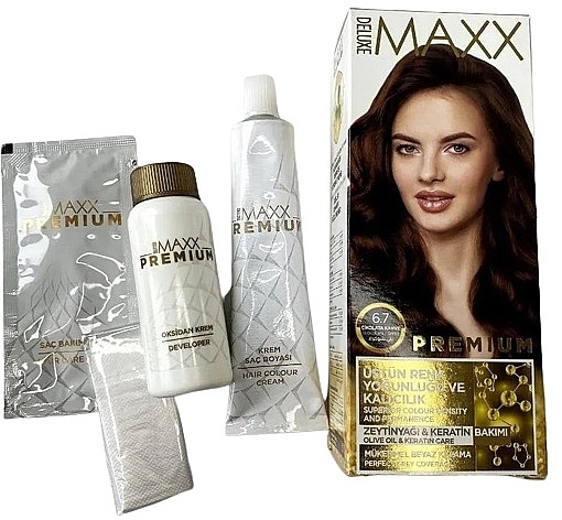 Фарба для волосся - Maxx Deluxe Premium — фото N2