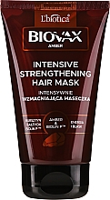 Парфумерія, косметика Інтенсивна зміцнювальна маска для волосся - L'biotica Biovax Amber Mask