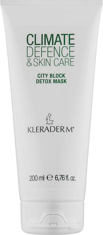 Маска-детокс с отбеливающим действием для лица - Kleraderm Climate Defence City Block Detox Mask  — фото N3