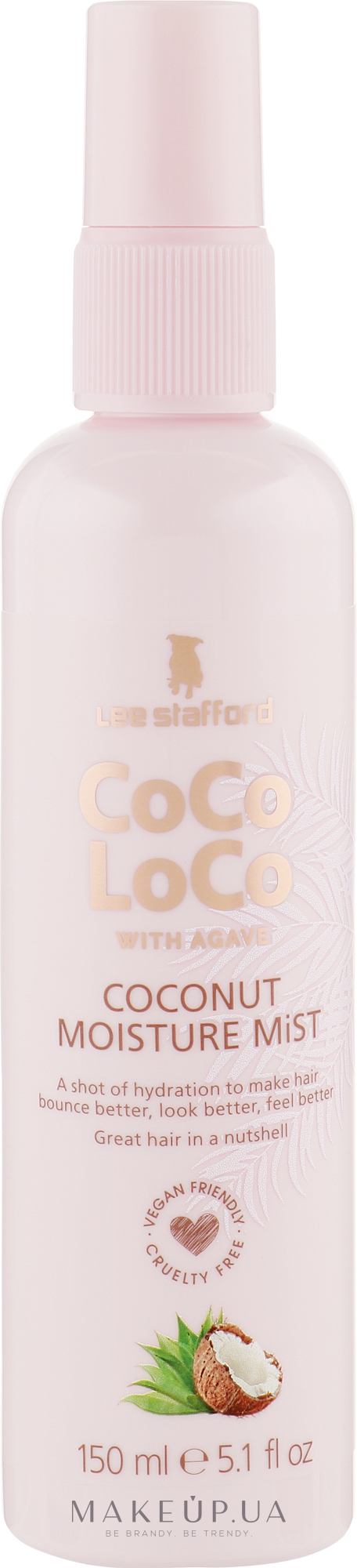 Увлажняющий спрей для волос - Lee Stafford Coco Loco With Agave Heat Protection Mist — фото 150ml