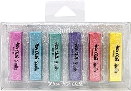 Набір крейди для волосся з блискітками - Snails Glitter Hair Chalk — фото N1