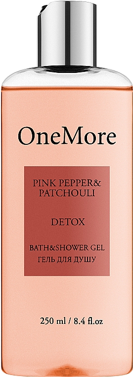 OneMore Pink Pepper & Patchouli - Парфумований гель для душу