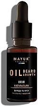 Олія натуральна для росту та живлення бороди та вусів - Mayur Man — фото N1
