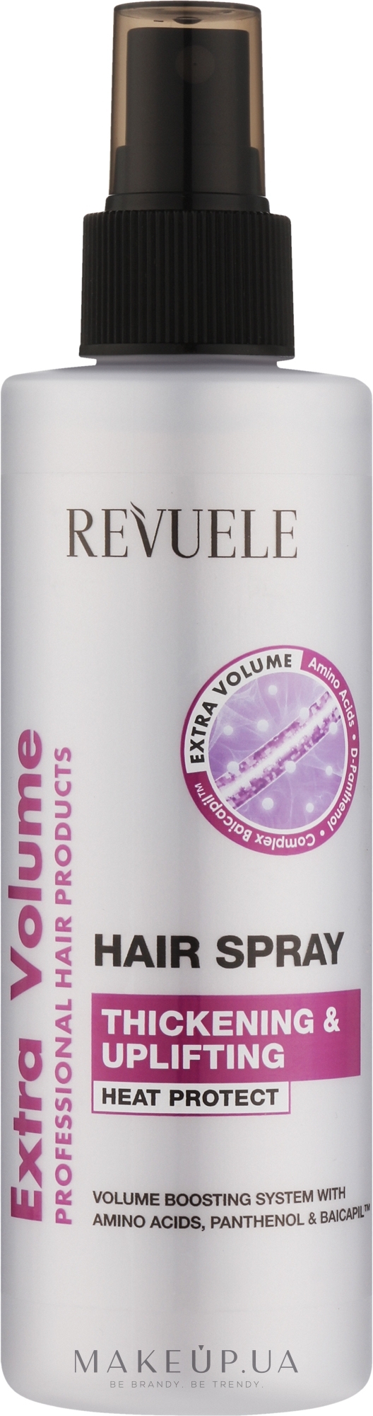 Спрей для волосся "Потовщення та об'єм" - Revuele Extra Volume Hair Spray — фото 200ml