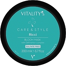 Парфумерія, косметика Маска для кучерявого волосся - Vitality's C&S Ricci Bloom Mask