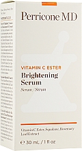 Парфумерія, косметика Освітлювальна сироватка для обличчя - Perricone MD Vitamin C Ester Brightening Serum