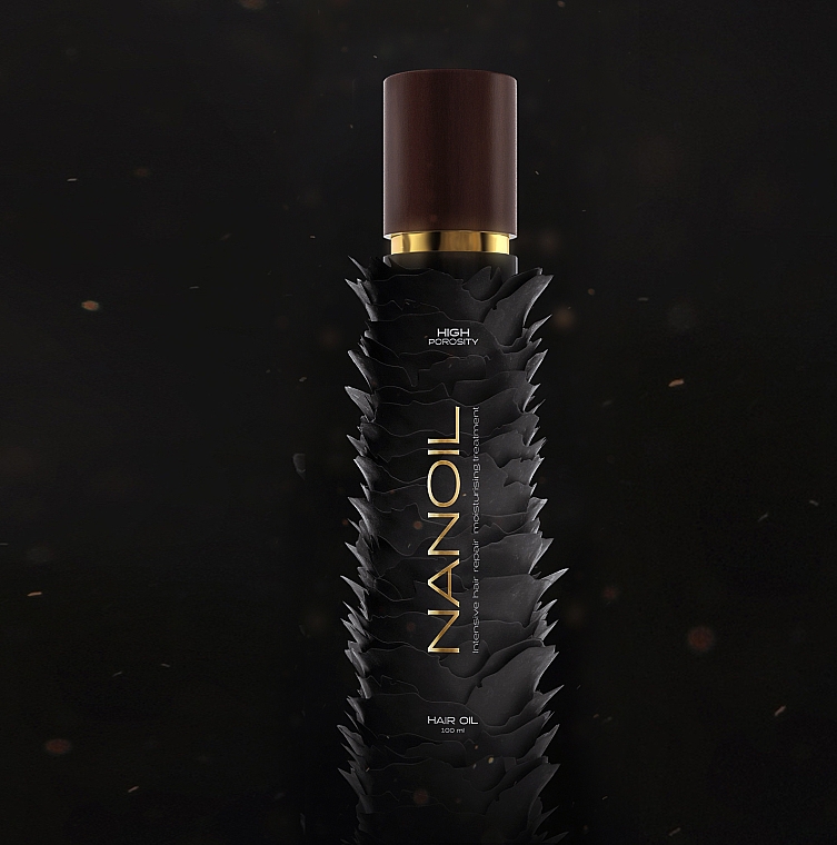 Олія для волосся з високою пористістю - Nanoil Hair Oil High Porosity — фото N2