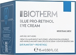 Антивіковий крем для шкіри навколо очей - Biotherm Blue Pro-Retinol Eye Cream — фото N2