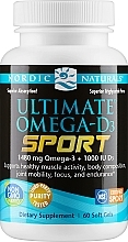 Пищевая добавка "Омега-D3 Спорт", 1480 мг - Nordic Naturals Ultimate Omega-D3 Sport — фото N1