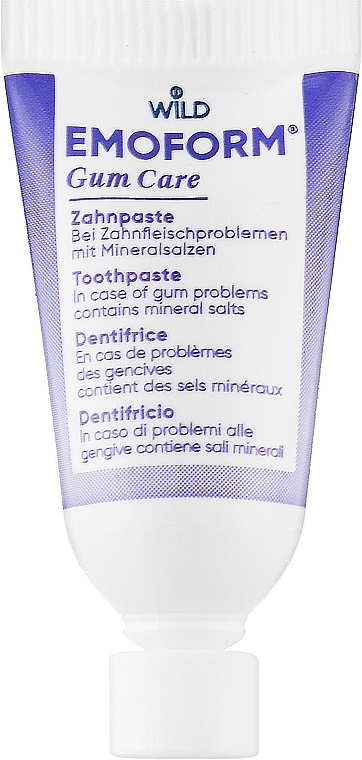 Зубна паста "Догляд за яснами" - Dr. Wild Emoform Gum Care (пробник) — фото N1