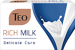 Парфумерія, косметика Туалетне мило "Delicate Care" - Teo Tete-a-Tete Milk Rich Soap