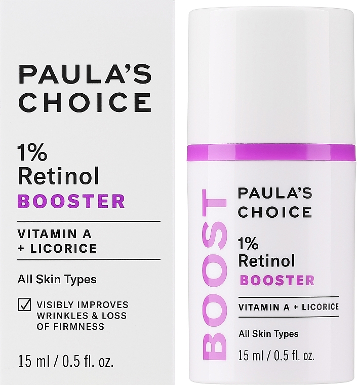 Концентрований бустер з 1% ретинола - Paula's Choice Boost 1% Retinol Booster — фото N1