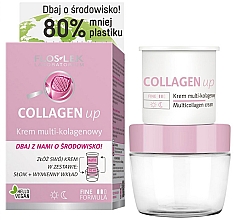 Духи, Парфюмерия, косметика Набор - Floslek Collagen Up Multi-collagen Cream 60+ (f/cr/50ml + acc/1pcs)