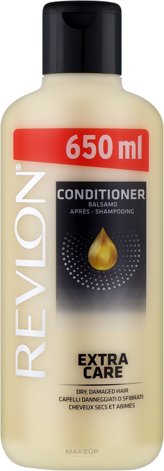 Кондиционер для сухих, поврежденных волос - Revlon Extra Care Conditioner — фото 650ml