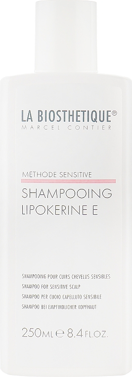 Шампунь для чутливої шкіри голови - La Biosthetique Methode Sensitive Shampooing Lipokerine E — фото N1