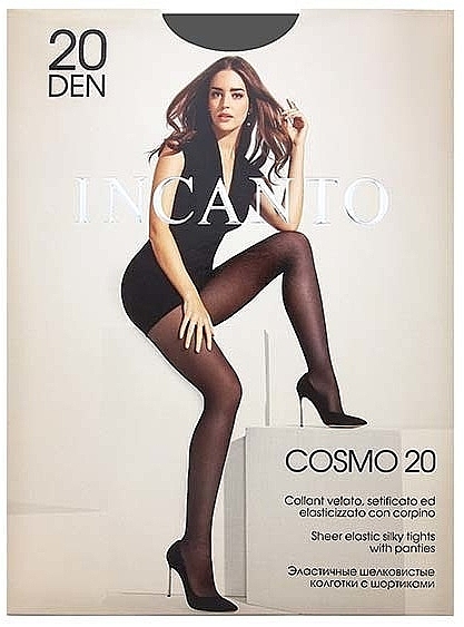 Колготки для женщин "Cosmo", 20 Den, grafit - INCANTO — фото N1