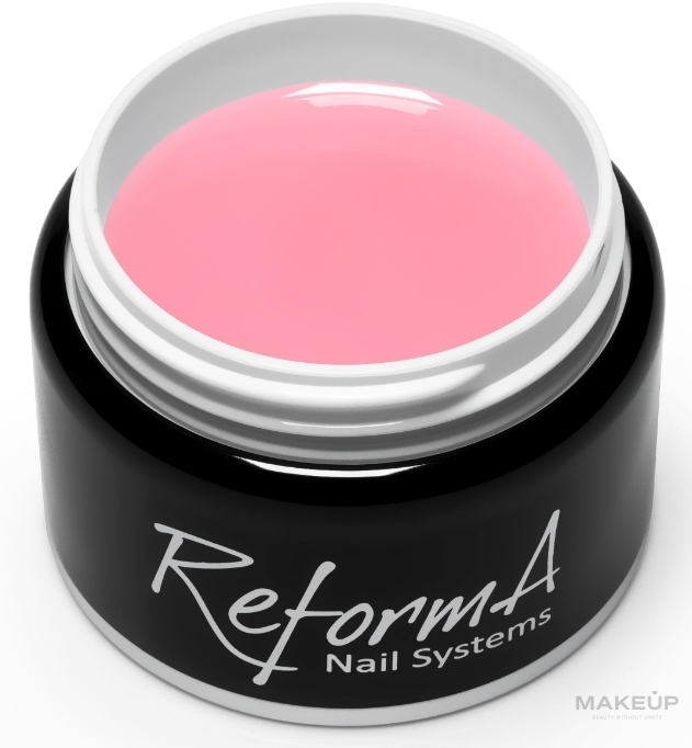 Камуфлювальна база для гель-лаку - ReformA Nail Systems Cover Base — фото Baby Blush