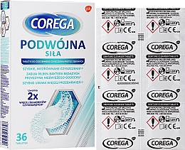 Таблетки для зубных протезов - Corega Bio Tabs Double Strength — фото N2