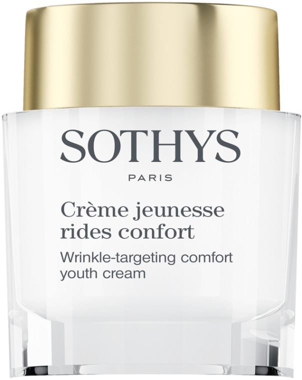 Насичений регенерувальний крем - Sothys Wrinkle-Targeting Comfort Youth Cream — фото N1
