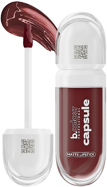 Матовая жидкая помада для губ - 7 Days B.Colour Capsule Matte Lipstick — фото N1