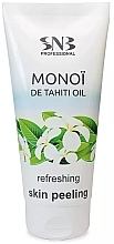 Духи, Парфюмерия, косметика Освежающий пилинг с маслом монои - SNB Professional Refreshing Skin Peeling Monoi De Tahiti