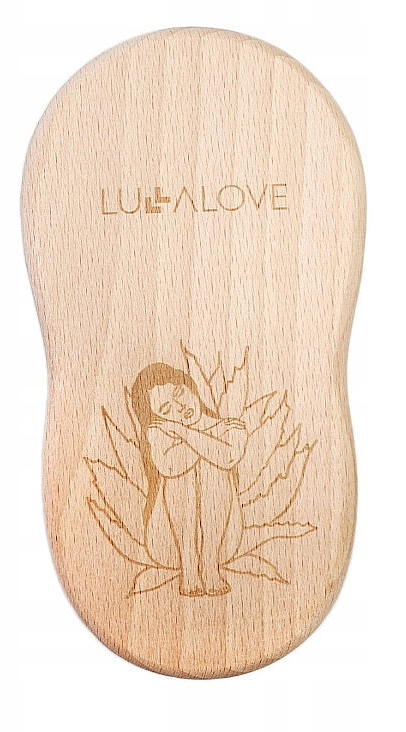 Щетка для тела "Мать природа" - LullaLove Tampico Sharp Brush for Dry Massage Mother Nature Limited Edition — фото N1