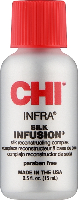 Восстанавливающий комплекс для волос с шелком - CHI Silk Infusion (мини) — фото N1