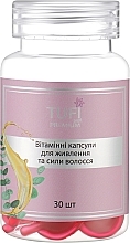 Парфумерія, косметика Вітамінні капсули для живлення та сили волосся - Tufi Profi Premium