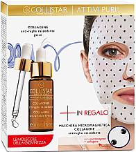 Духи, Парфюмерия, косметика Набор - Collistar Pure Actives Collagen (mask/17ml + concentrate/30ml)