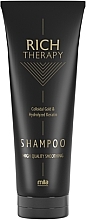 Парфумерія, косметика Відновлювальний шампунь з кератином та гіалуроновою кислотою для пошкодженого волосся - Mila Professional Rich Therapy Shampoo
