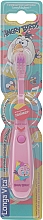 Зубная щетка с музыкальным таймером "Angry Birds", розовая - Longa Vita  — фото N1