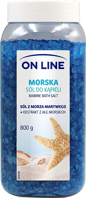 Сіль для ванни "Морська" - On Line Sea Bath Salt — фото N1