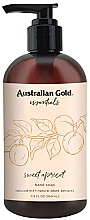 Духи, Парфюмерия, косметика Жидкое мыло для рук "Сладкий абрикос" - Australian Gold Essentials Liquid Hand Soap Sweet Apricot