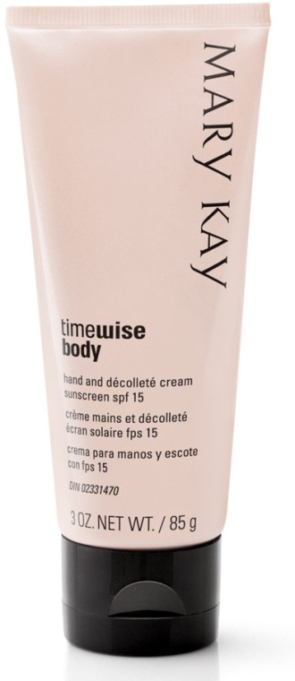 Крем для рук и зоны декольте - Mary Kay TimeWise Body SPF 15