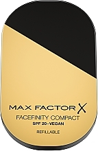 Парфумерія, косметика Пудра компактна - Max Factor Facefinity Compact Foundation SPF 20 Refillable